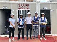 情滿中秋丨蘇創環境領導走訪慰問項目現場員工